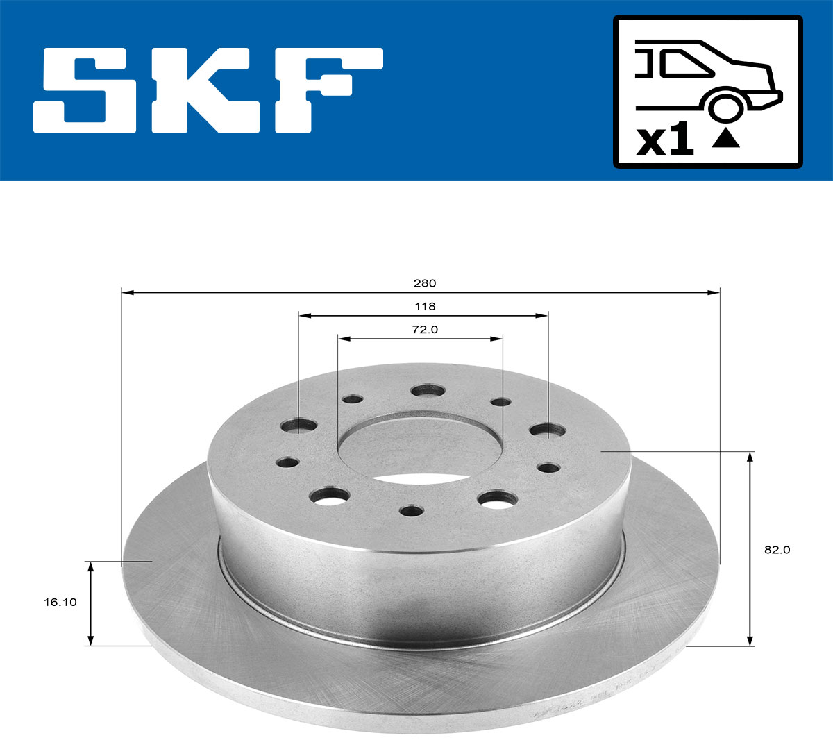 SKF VKBD 90131 S1 спирачен...